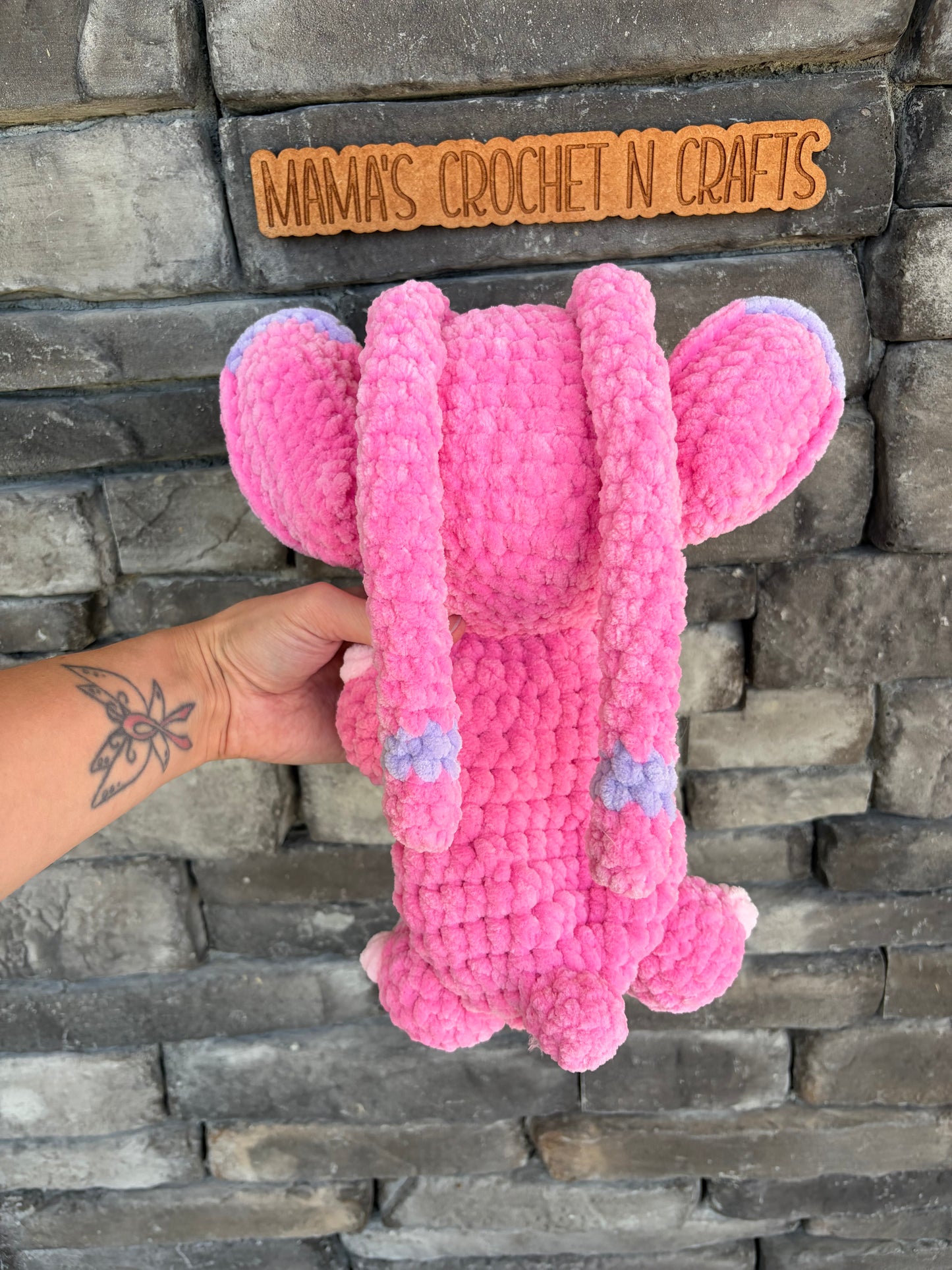 Pink alien