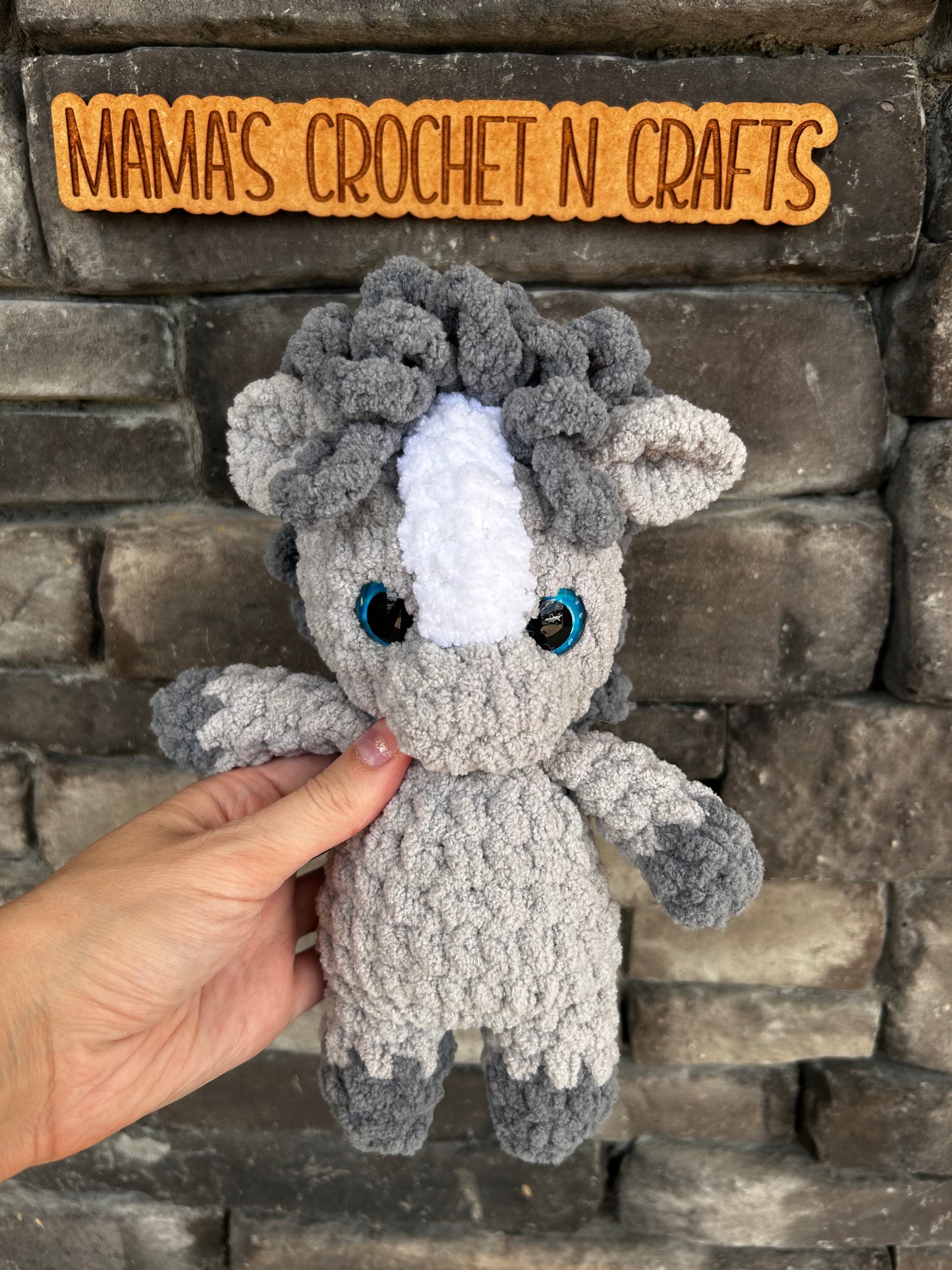 Gray horse