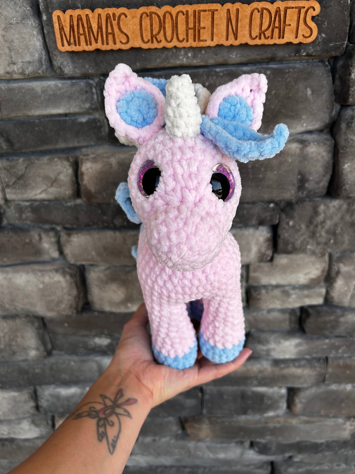 Cotton candy unicorn