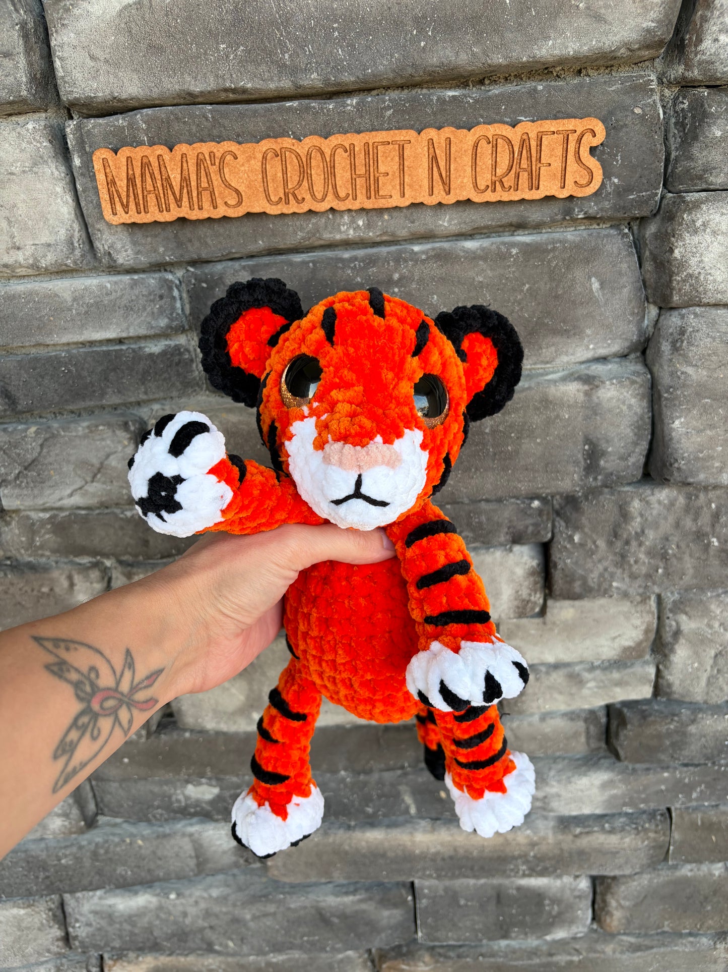 Snuggle tiger