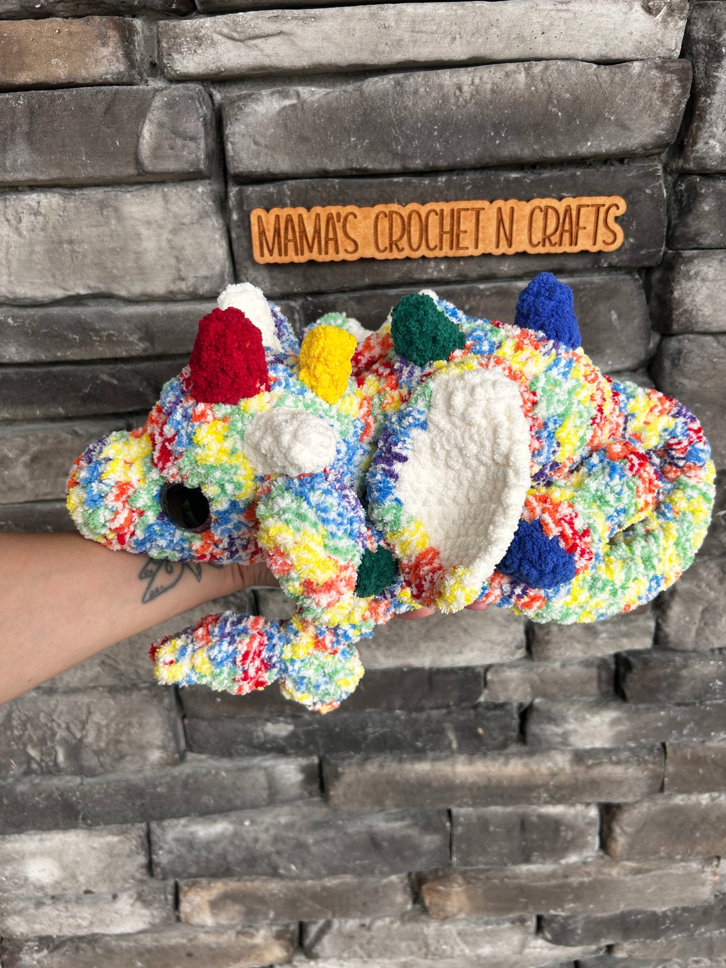Large rainbow dragon