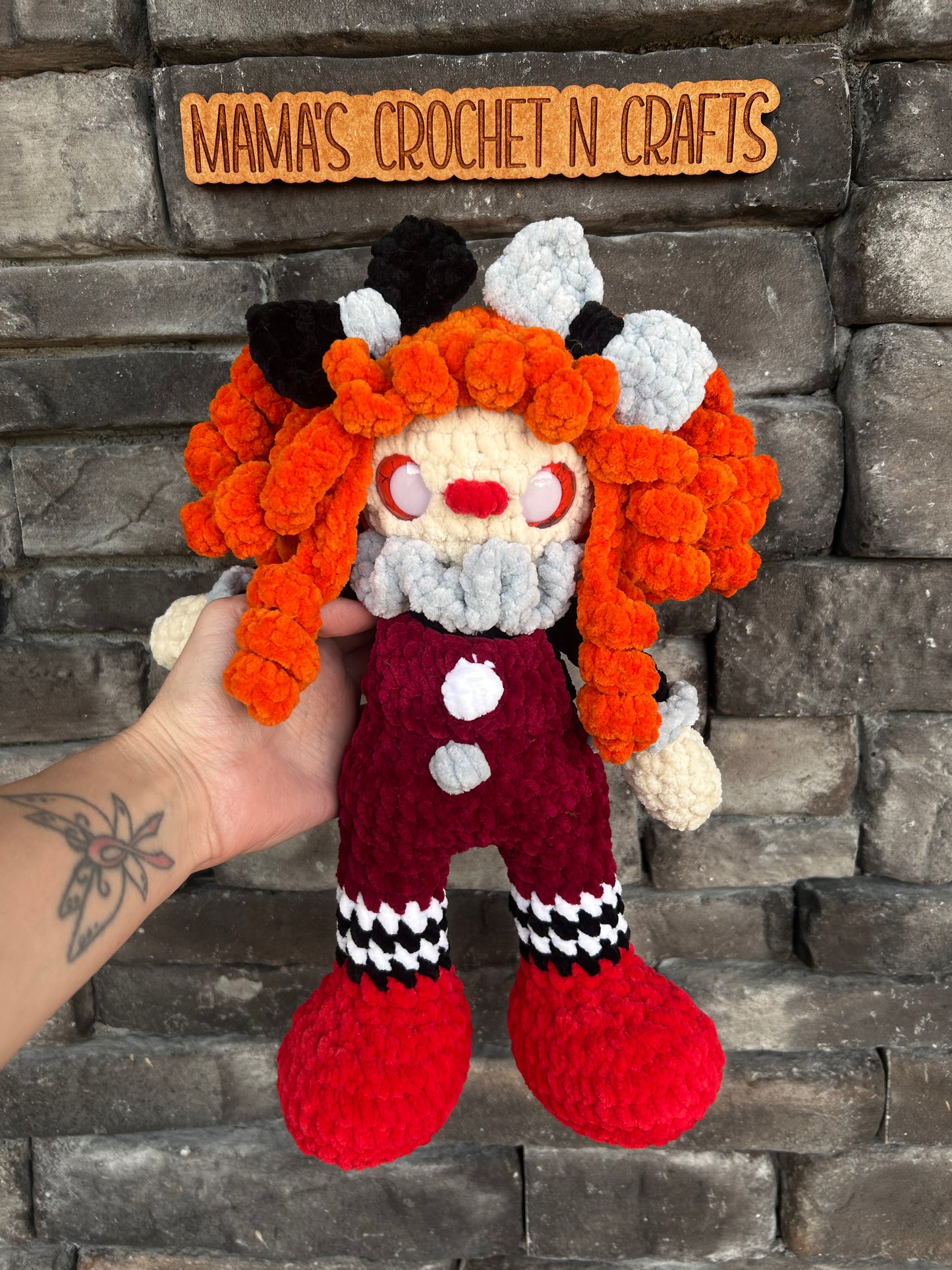 Girl clown