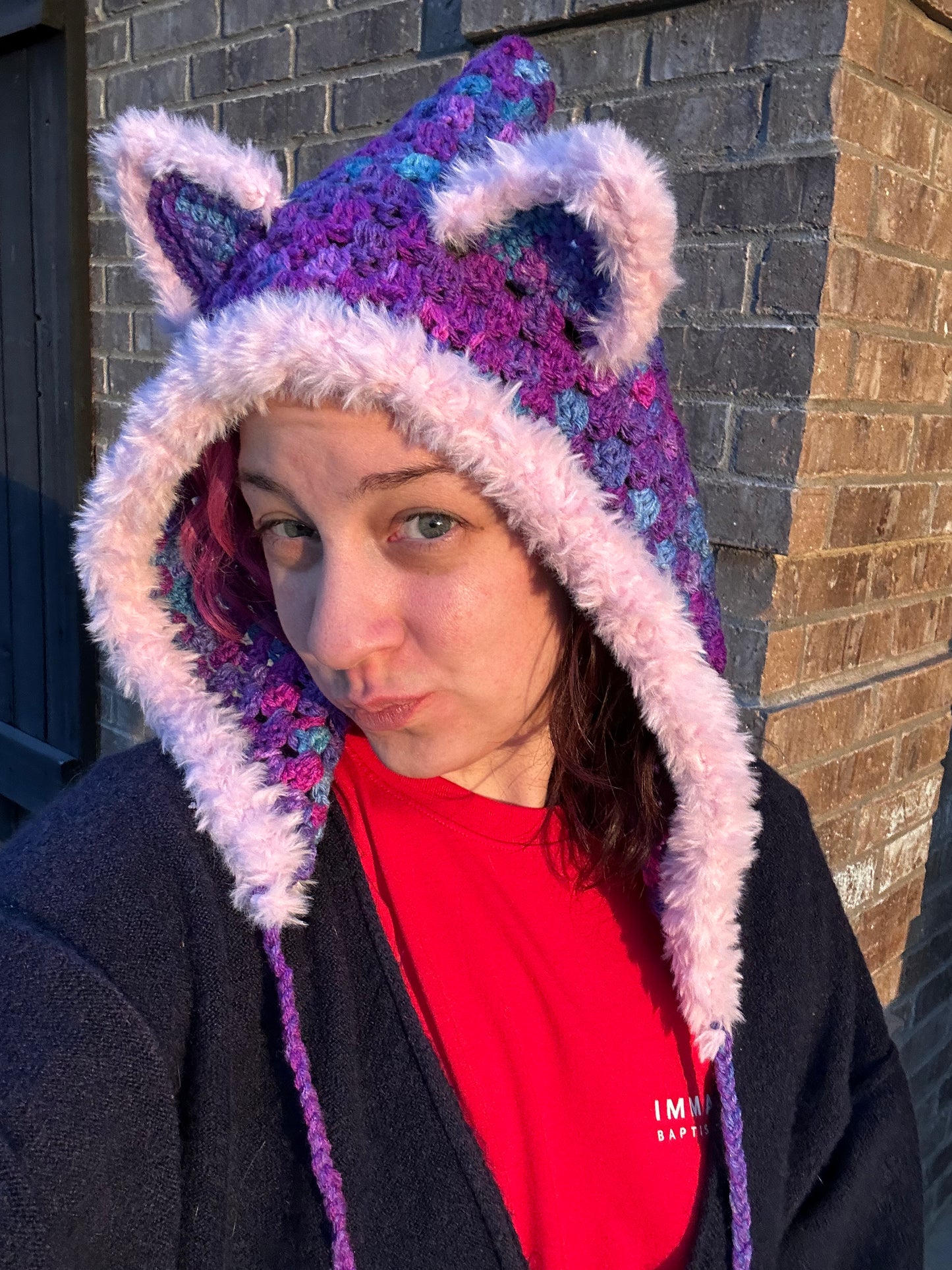 Fairy beary hood