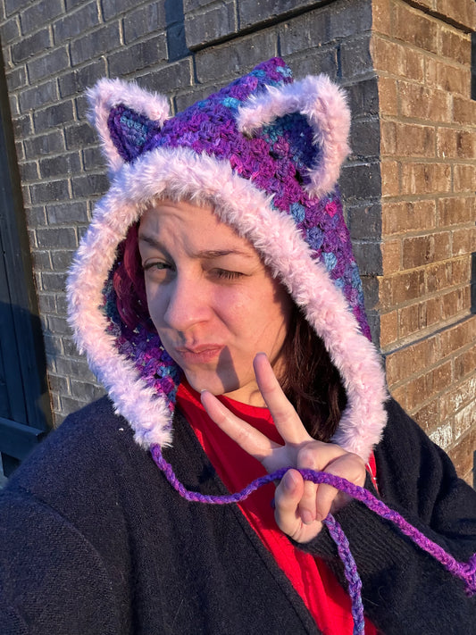 Fairy beary hood