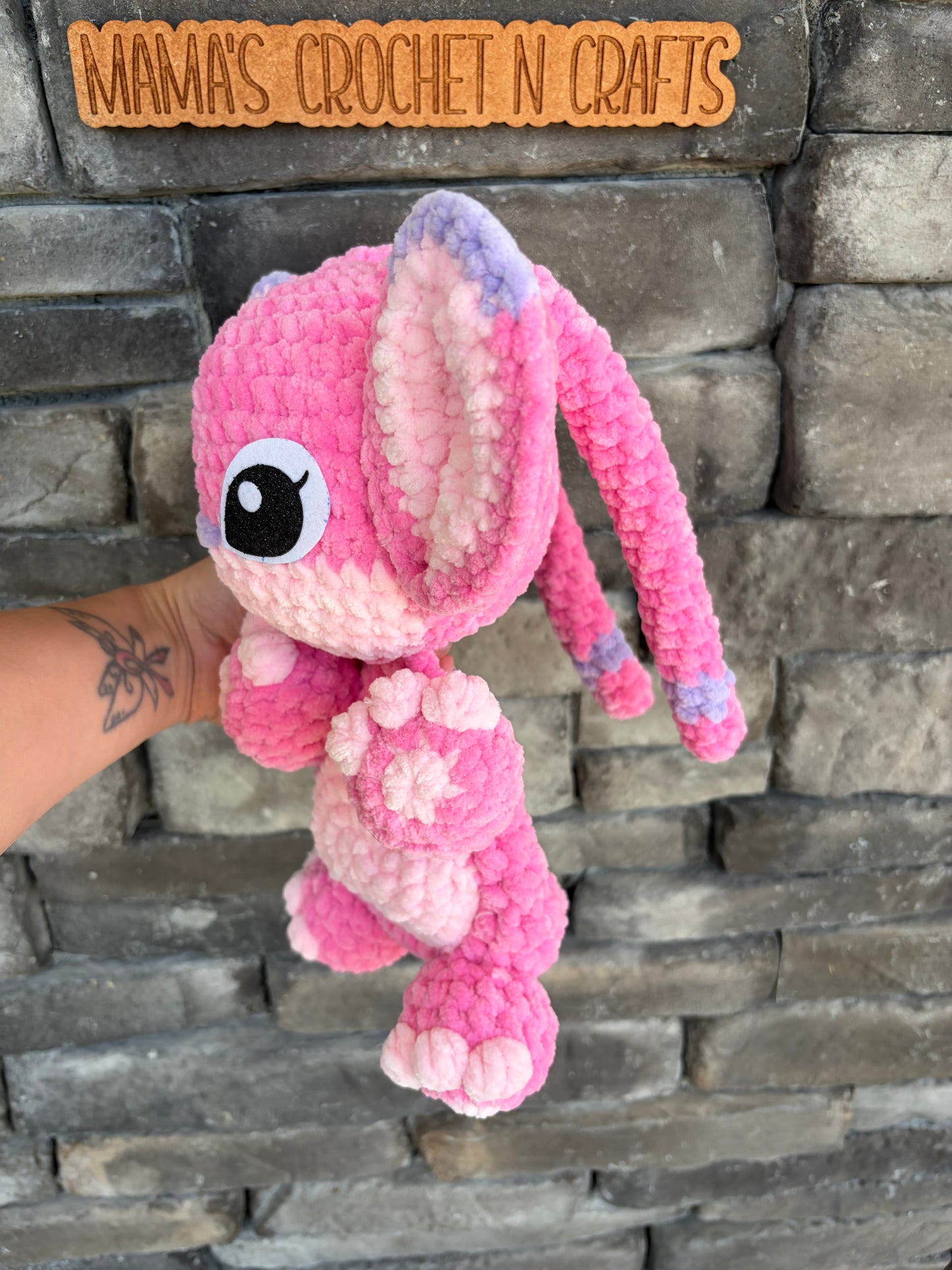 Pink alien