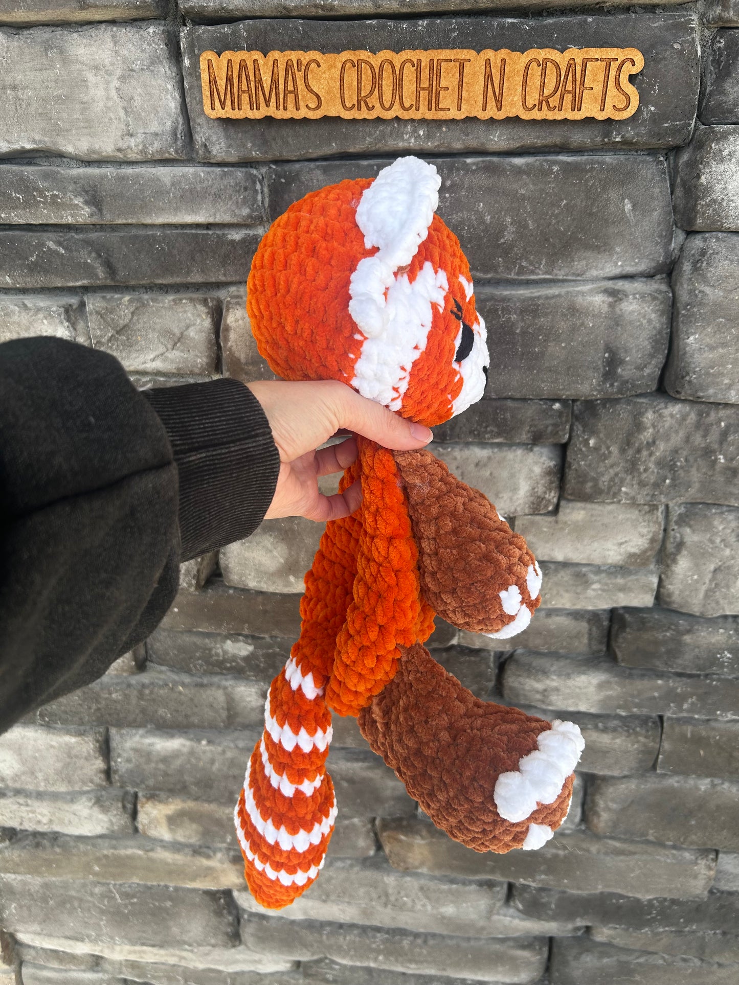 Red panda snuggler