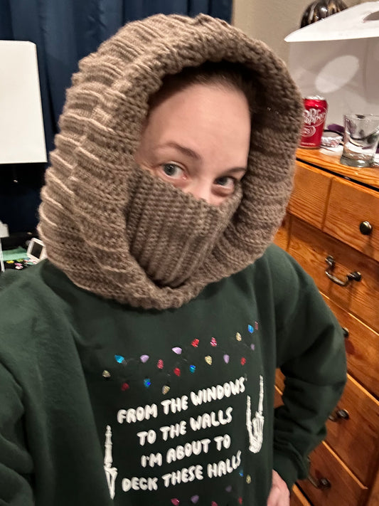 Turtleneck hood
