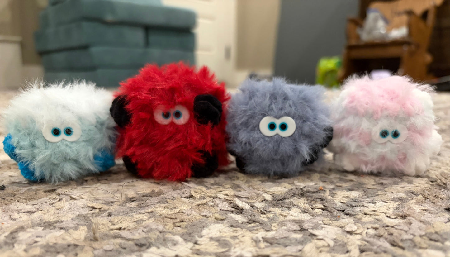 Fuzzy monsters