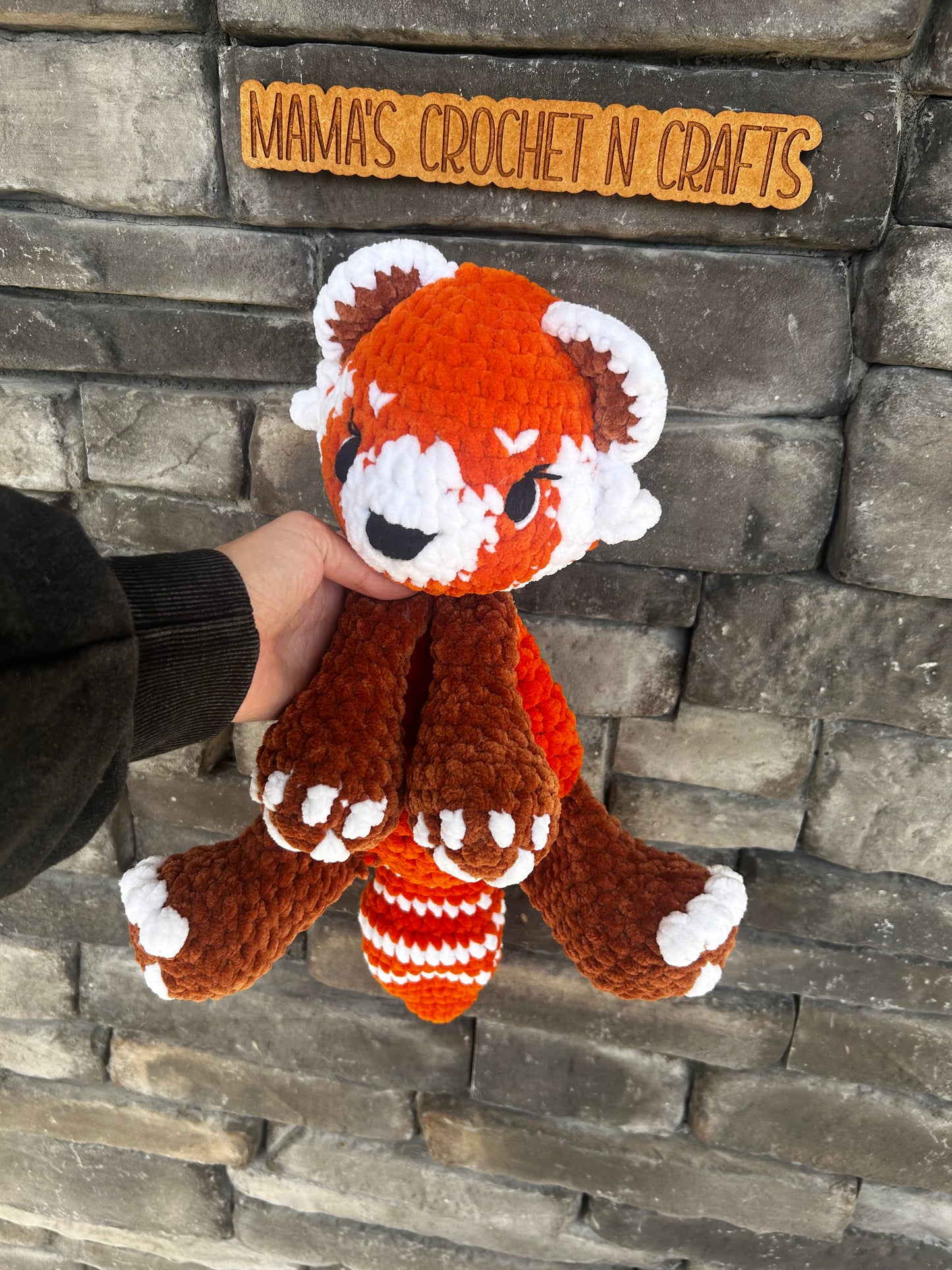 Red panda snuggler