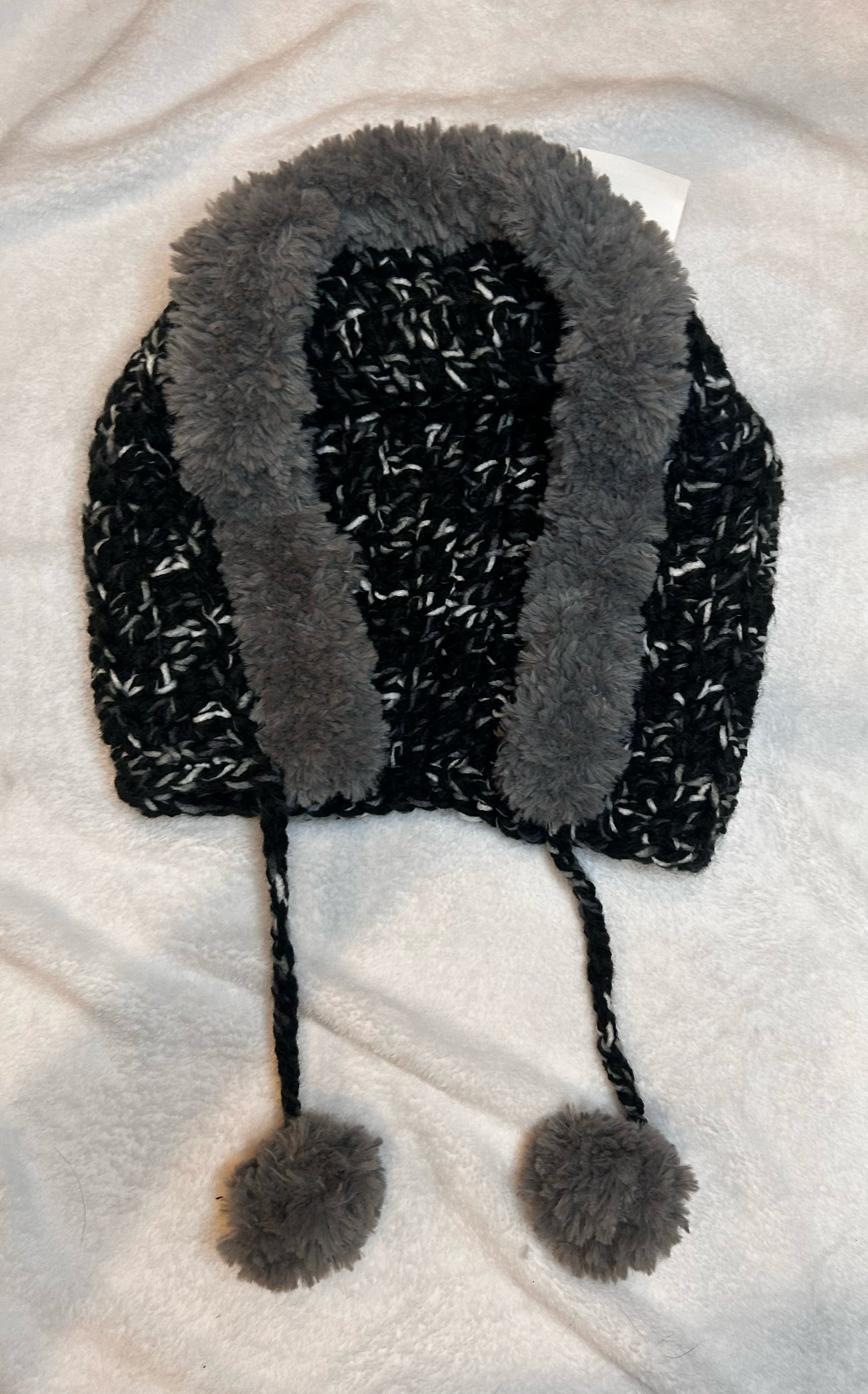 Fur lined hood