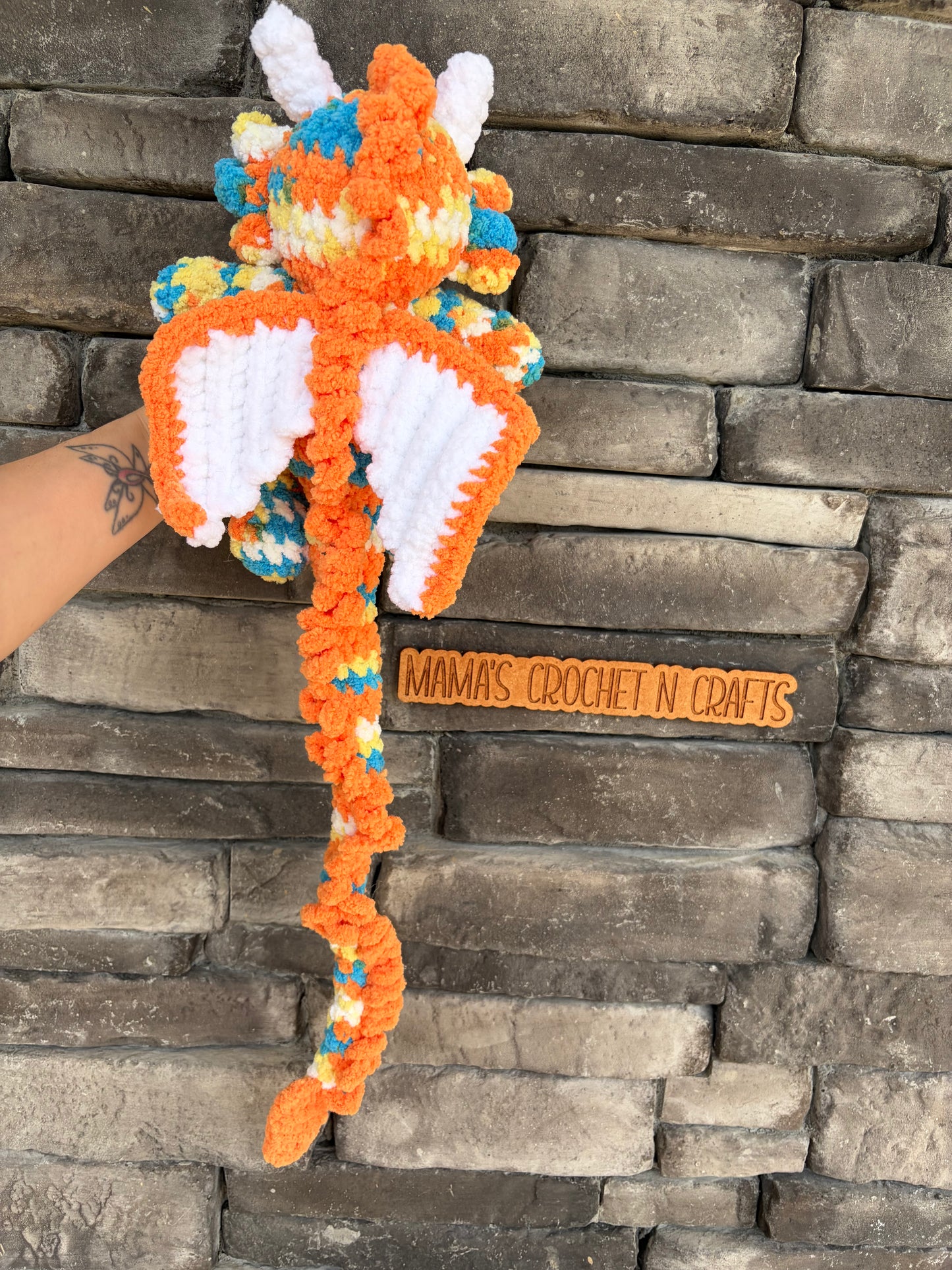 Orange dragon
