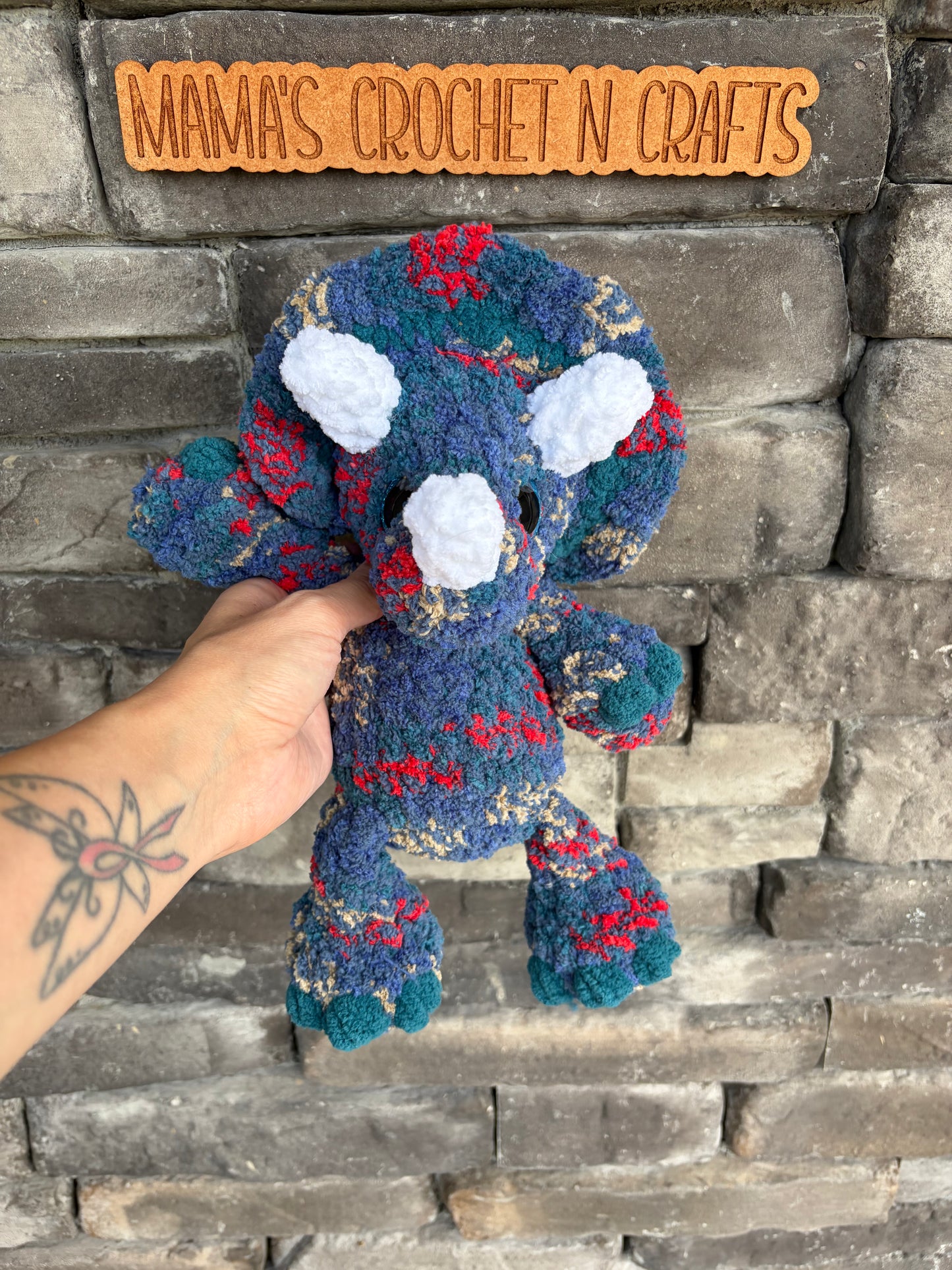Tilly the triceratops
