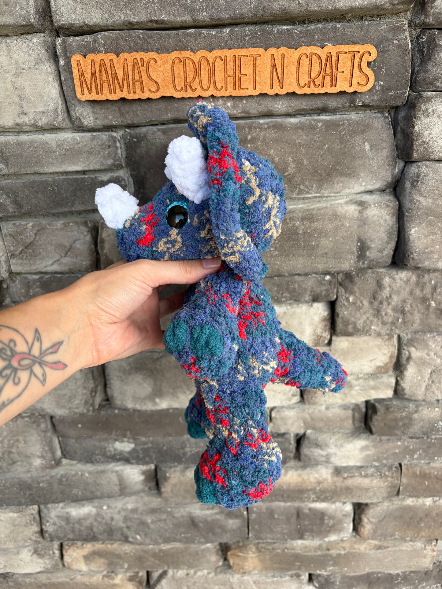 Tilly the triceratops