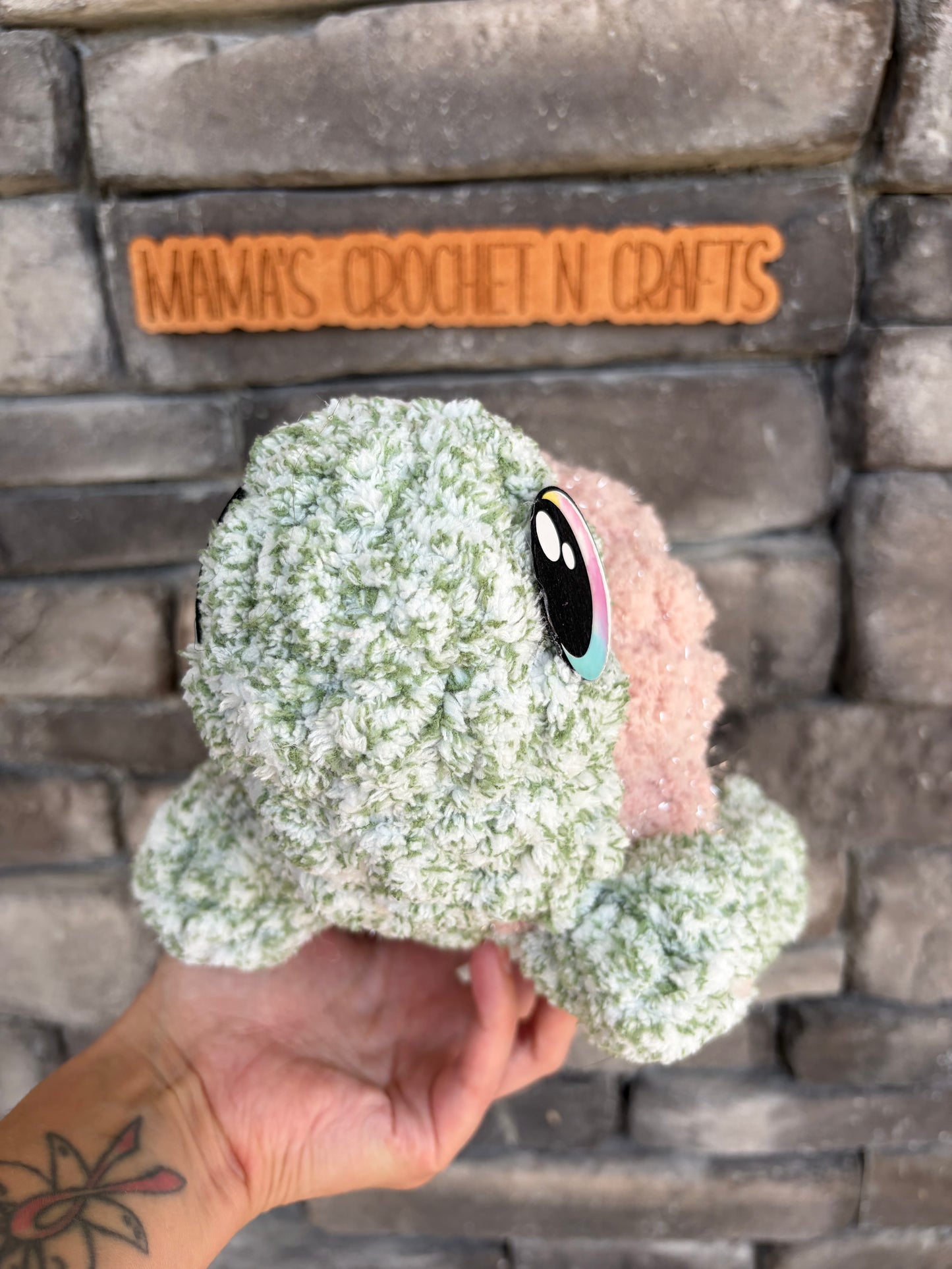 Jumbo yarn turtle