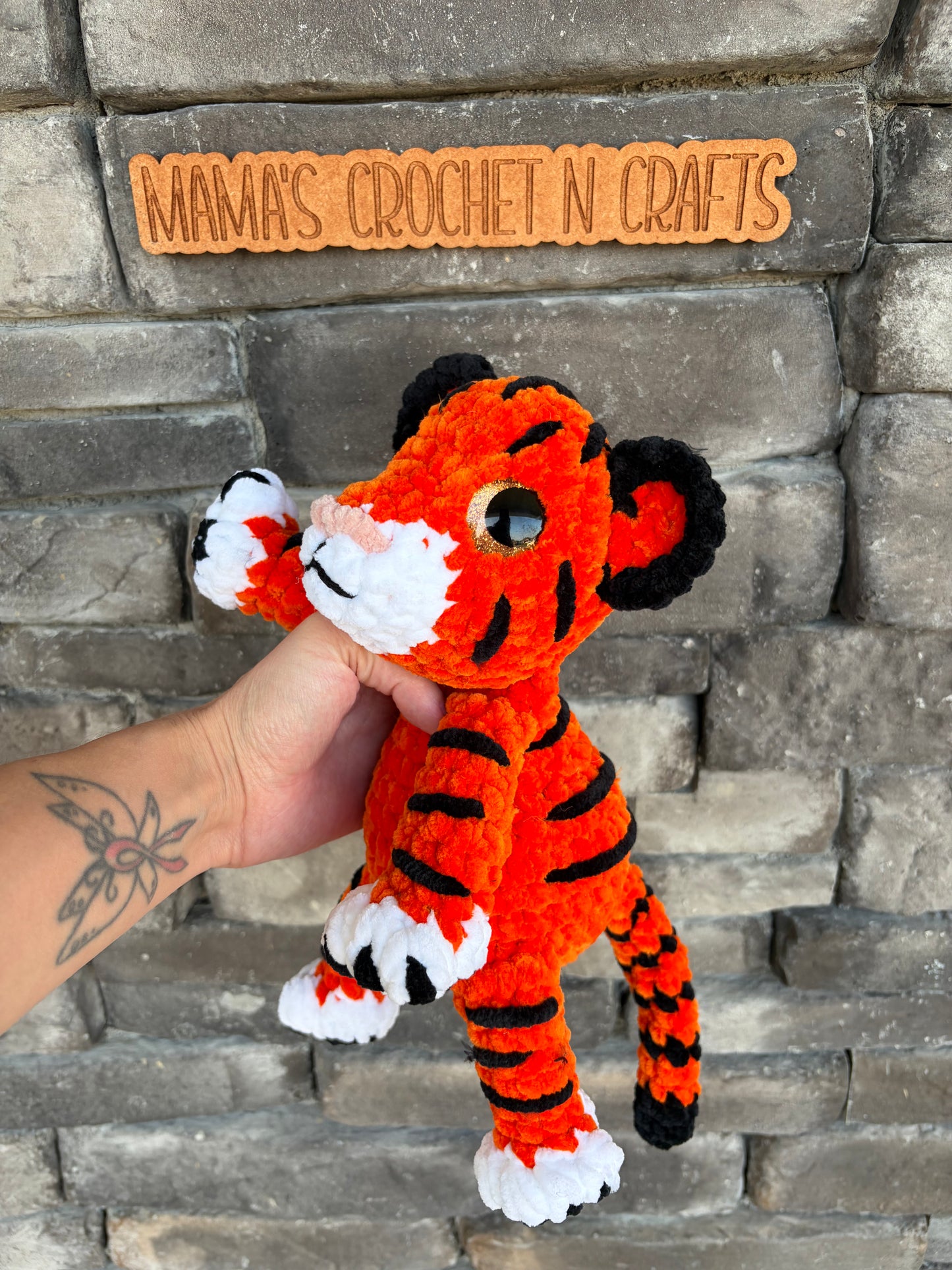 Snuggle tiger