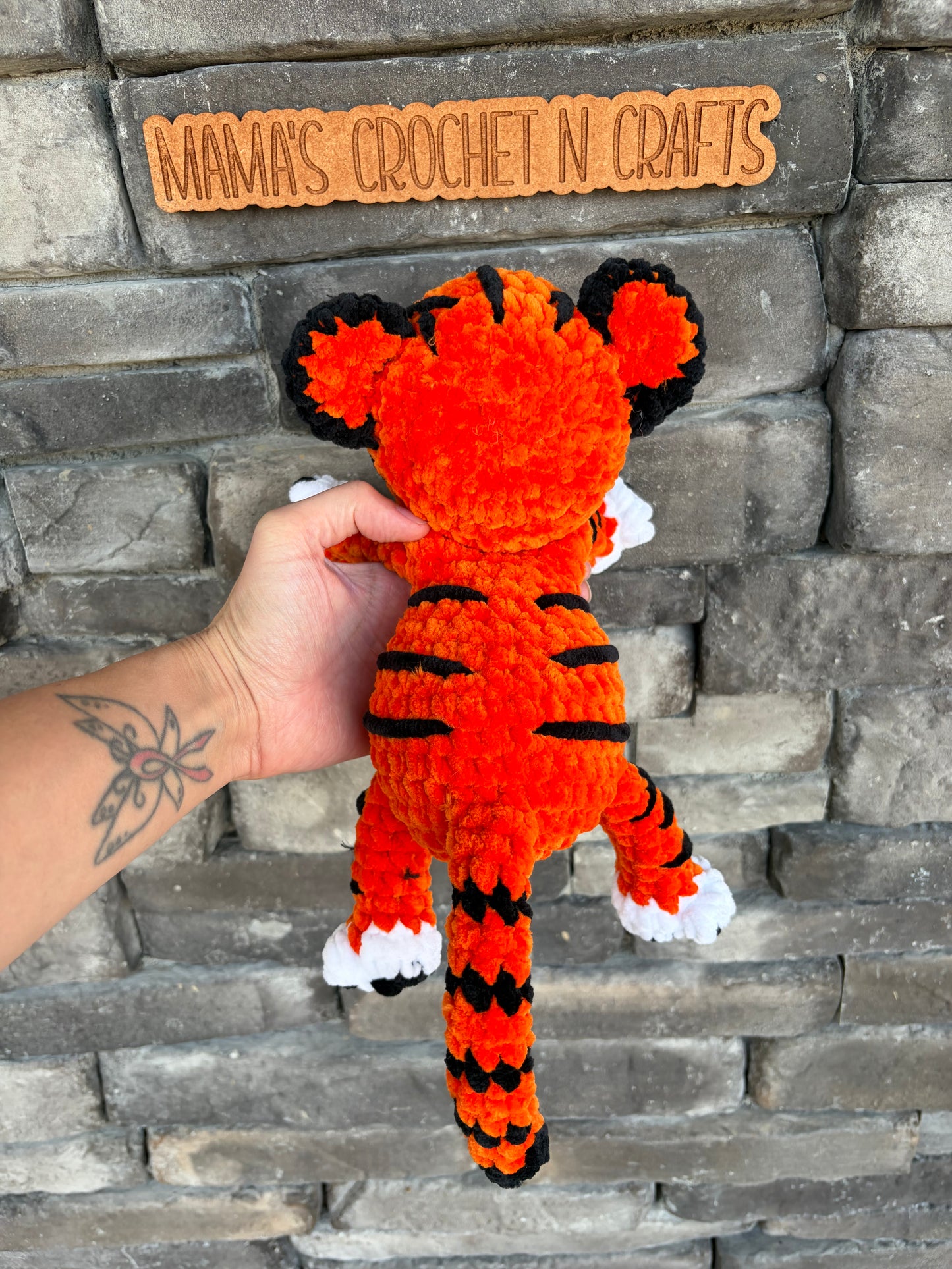 Snuggle tiger