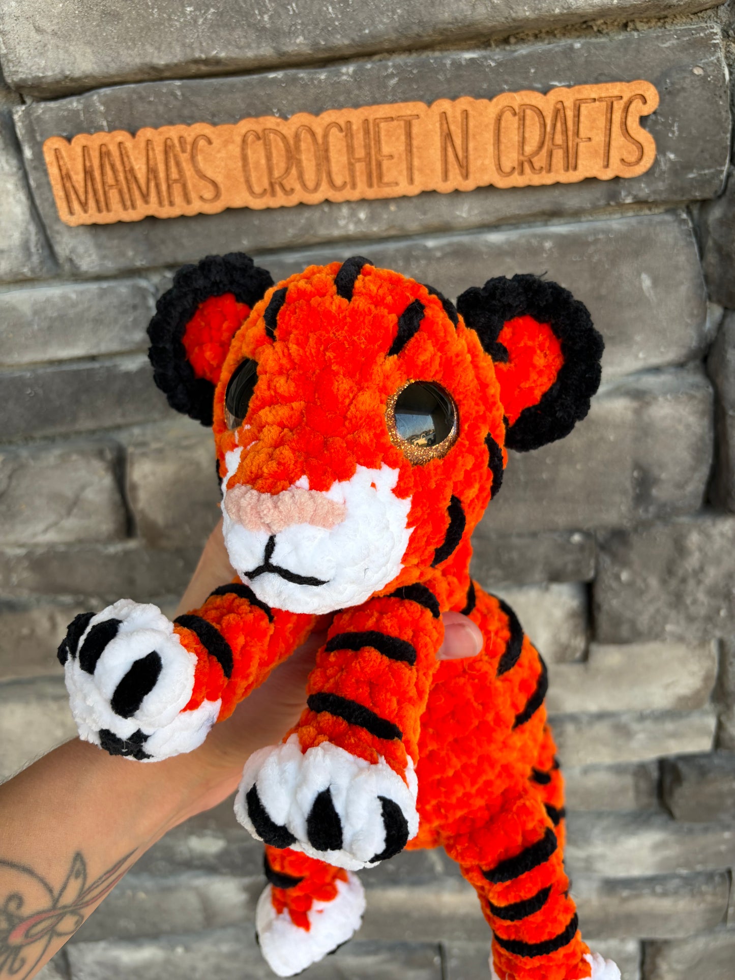 Snuggle tiger