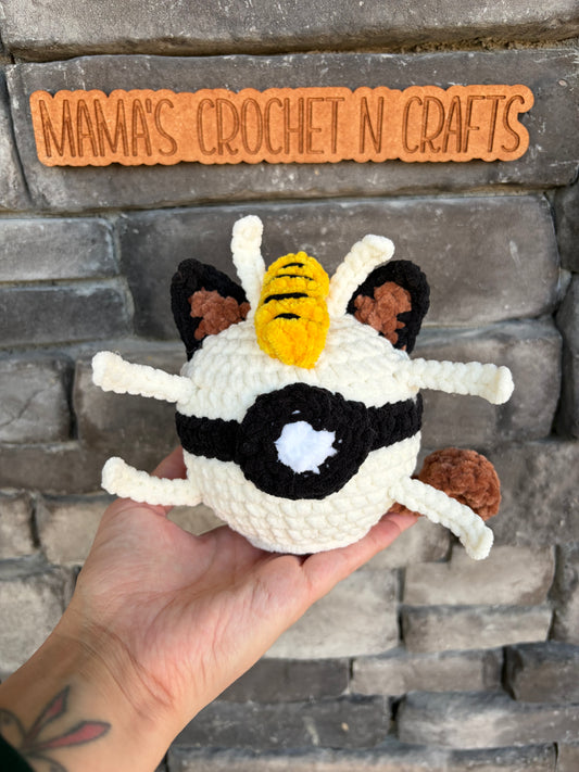 Coin cat critter ball