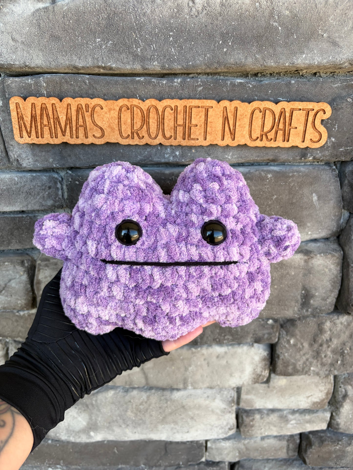 Purple blob monster