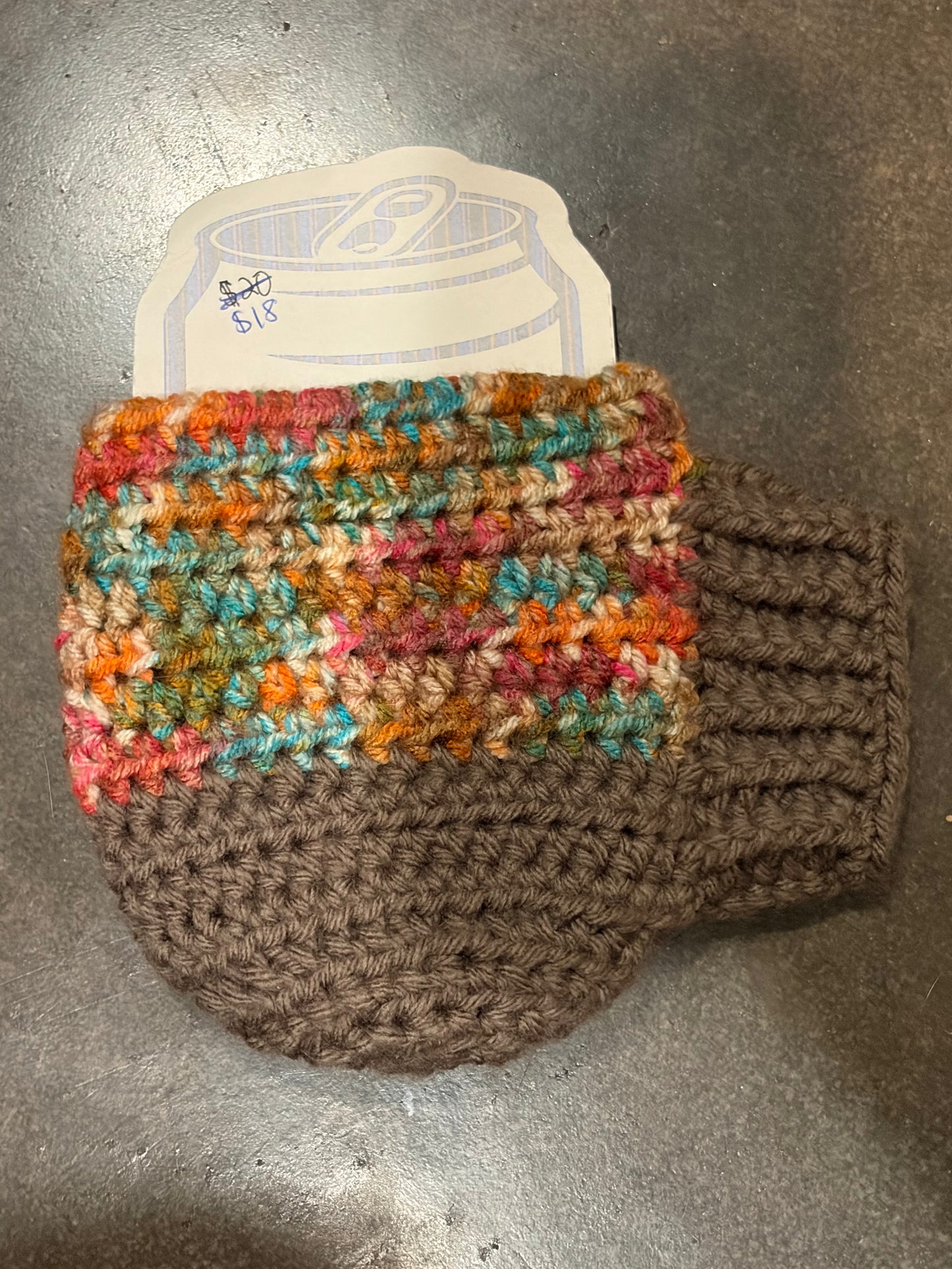 Hand warming drink cozy