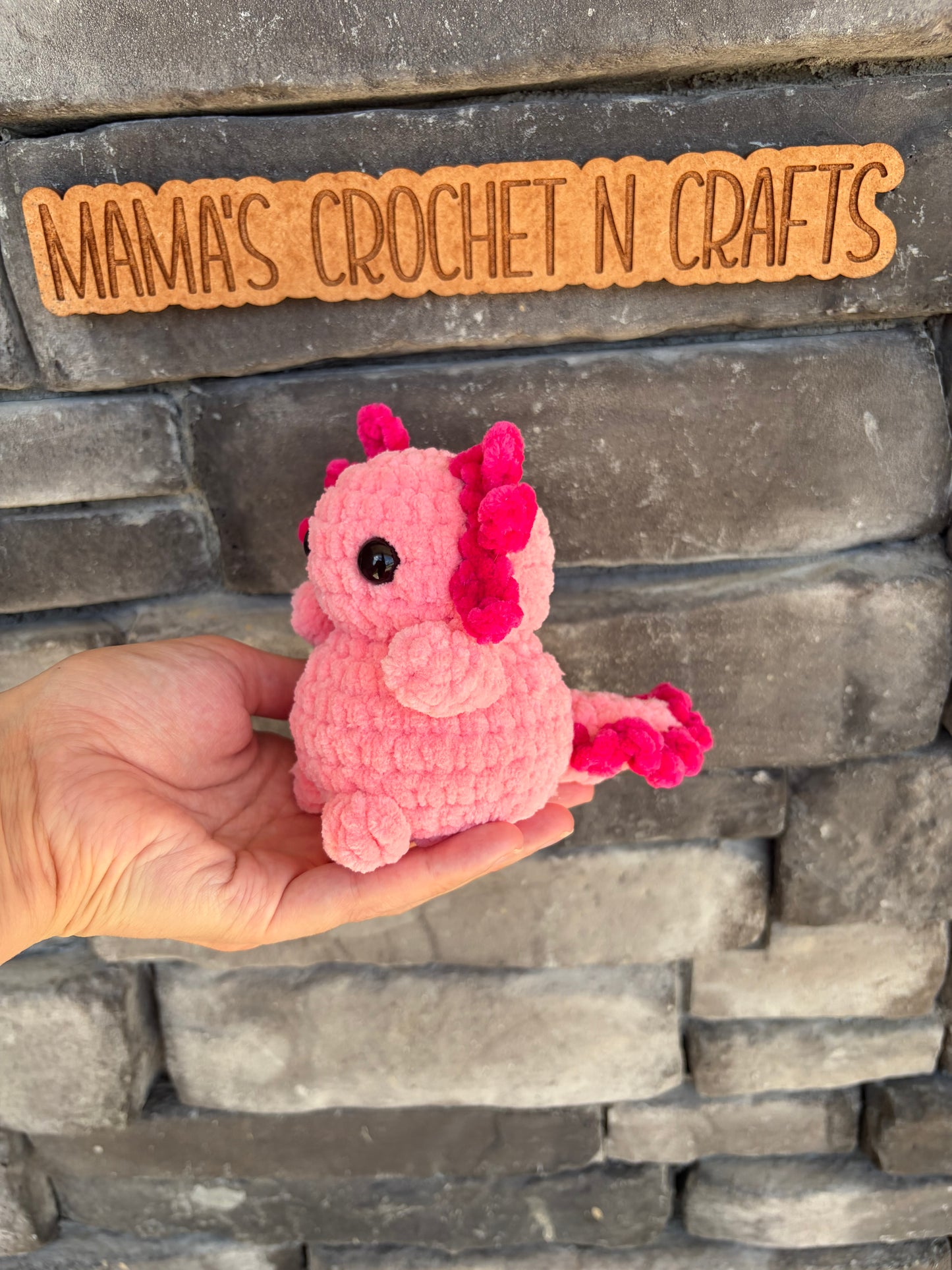 Chunky little axolotl