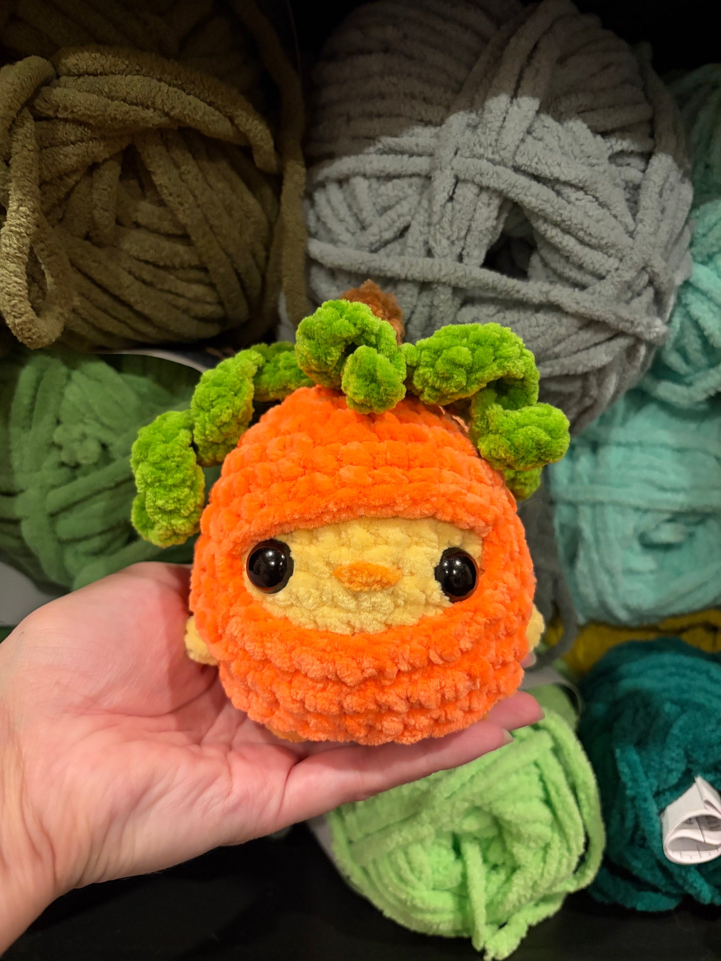 Pumpkin chick