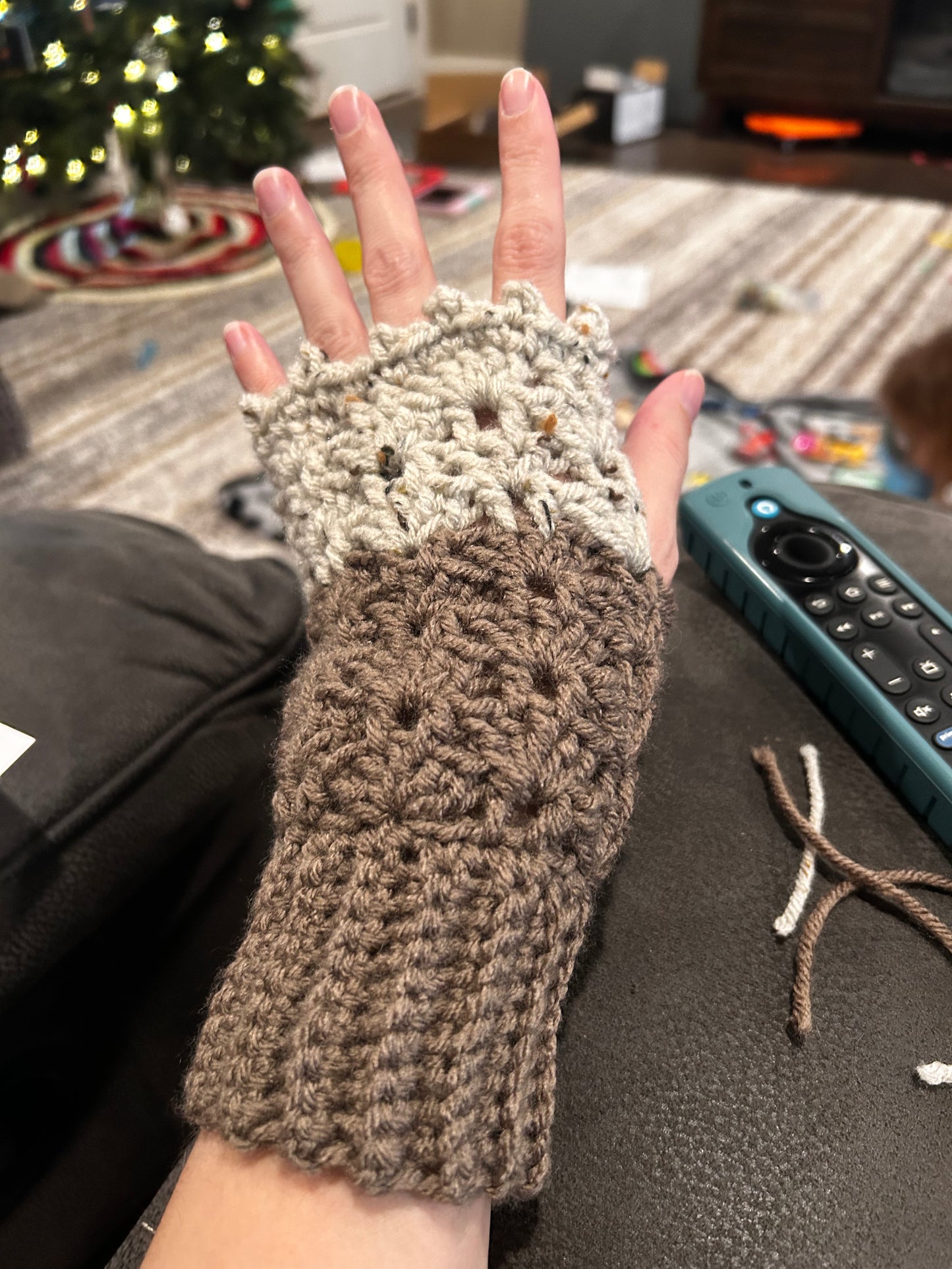 Fingerless gloves