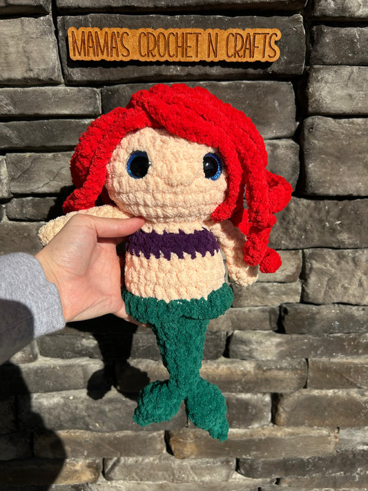 Red haired mermaid