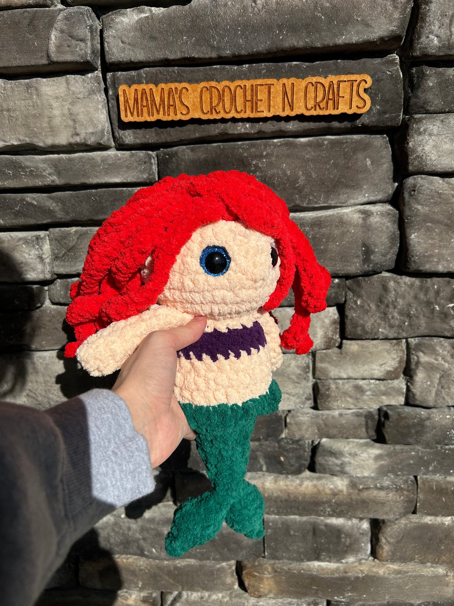 Red haired mermaid