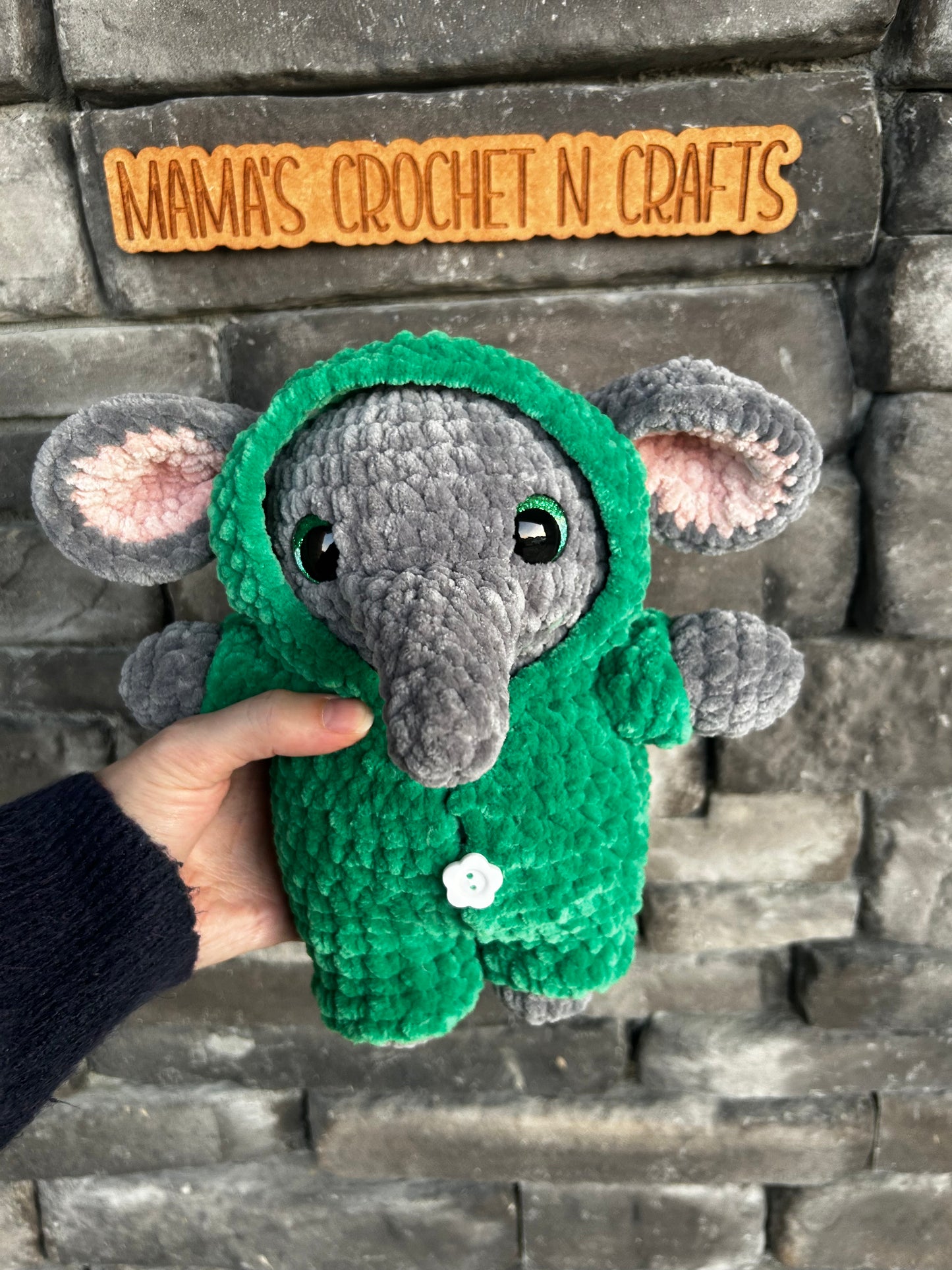 Elephant in pajamas