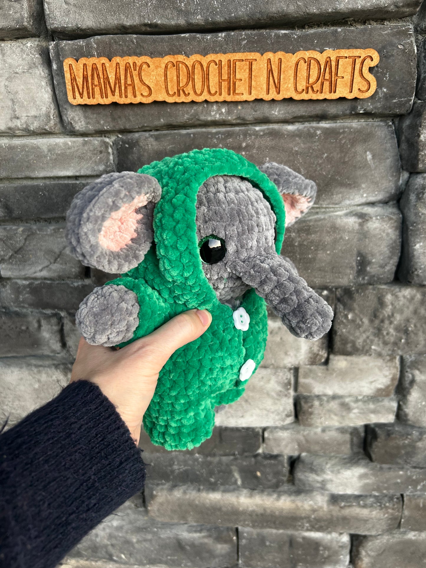 Elephant in pajamas