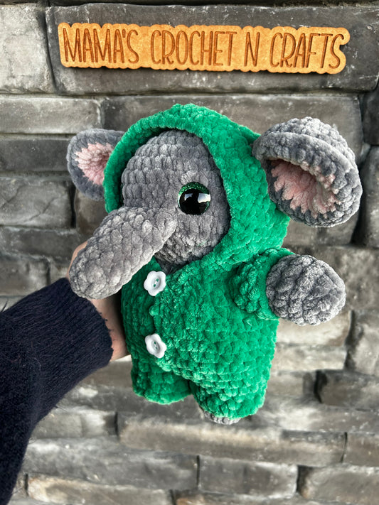 Elephant in pajamas